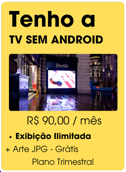 Plano sem TV Android